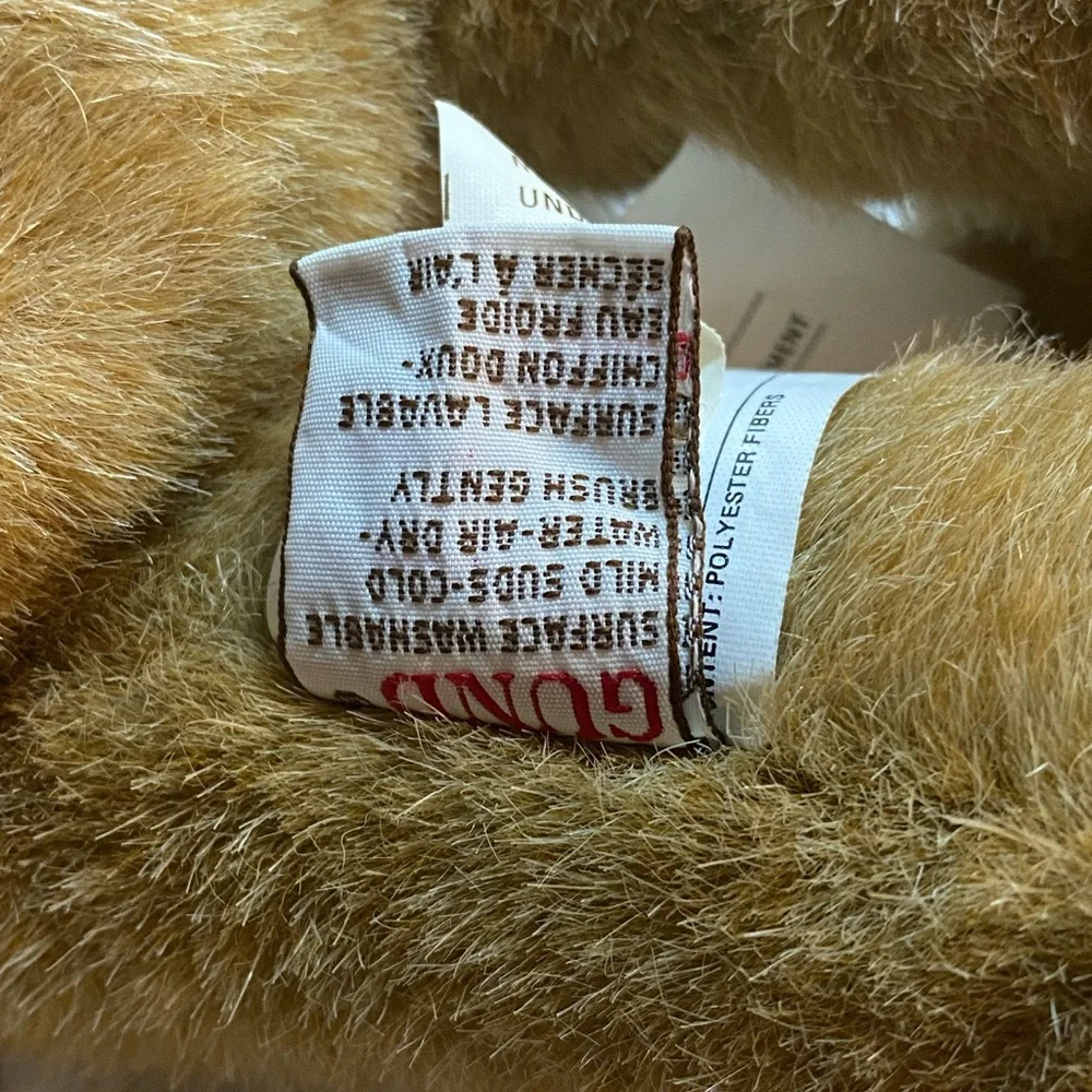 GUND 1990 JUST VINTAGE BEGUND 2250 &2251 WEDDING BRIDE & GROOM TEDDY BEAR